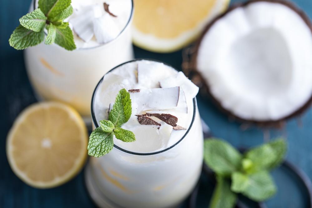 Piña-Colada-Protein-Shake