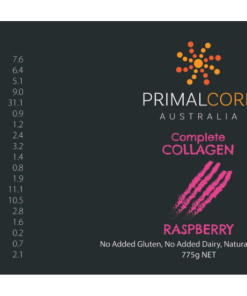 Collagen Complete Nutritional Information - Raspberry