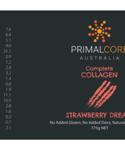 Collagen Complete Nutritional Information - Strawberry Dream